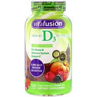 <img alt="VitaFusion, Vitamin D3, Bone & Immune Support, Natural Peach, Blackberry & Strawberry Flavors, 2000 IU, 150 Gummies" title="VitaFusion, Vitamin D3, Bone & Immune Support, Natural Peach, Blackberry & Strawberry Flavors, 2000 IU, 150 Gummies,027917021348"