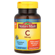 <img alt="Nature Made, Vitamin C, 500 mg, 60 Softgels" title="Nature Made, Vitamin C, 500 mg, 60 Softgels,031604025090"