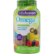 <img alt="VitaFusion, Omega-3, EPA/DHA, 120 Gummies" title="VitaFusion, Omega-3, EPA/DHA, 120 Gummies,027917017235"