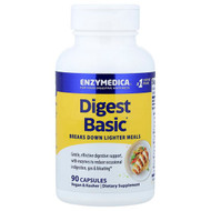 <img alt="Enzymedica, Digest Basic, 90 Capsules" title="Enzymedica, Digest Basic, 90 Capsules,670480290101"