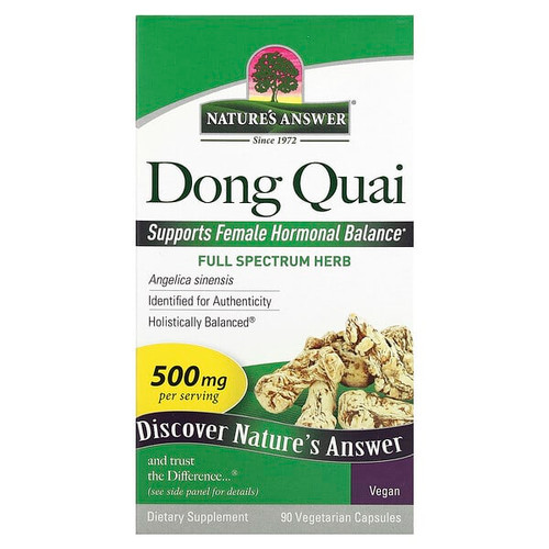 <img alt="Natures Answer, Dong Quai, 500 mg, 90 Vegetarian Capsules" title="Natures Answer, Dong Quai, 500 mg, 90 Vegetarian Capsules,083000161704"