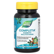 <img alt="Natures Way, Completia, Diabetic Multivitamin, 60 Tablets" title="Natures Way, Completia, Diabetic Multivitamin, 60 Tablets,033674149232"