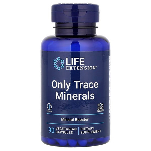 <img alt="Life Extension, Only Trace Minerals, 90 Vegetarian Capsules" title="Life Extension, Only Trace Minerals, 90 Vegetarian Capsules,737870132899"
