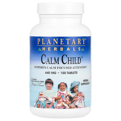 <img alt="Planetary Herbals, Calm Child, 150 Tablets" title="Planetary Herbals, Calm Child, 150 Tablets,021078101444"