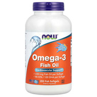 <img alt="NOW Foods, Omega-3 Fish Oil, 1,000 mg, 200 Fish Softgels" title="NOW Foods, Omega-3 Fish Oil, 1,000 mg, 200 Fish Softgels,733739016485"