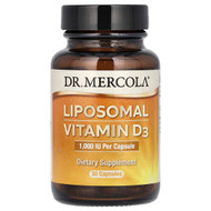 <img alt="Dr. Mercola, Liposomal Vitamin D3, 25 mcg (1,000 IU), 30 Capsules" title="Dr. Mercola, Liposomal Vitamin D3, 25 mcg (1,000 IU), 30 Capsules,813006017329"