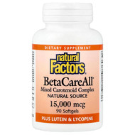 <img alt="Natural Factors, BetaCareAll, 15,000 mcg, 90 Softgels" title="Natural Factors, BetaCareAll, 15,000 mcg, 90 Softgels,068958010144"