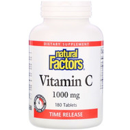 <img alt="Natural Factors, Vitamin C, Time Release, 1000 mg, 180 Tablets" title="Natural Factors, Vitamin C, Time Release, 1000 mg, 180 Tablets,068958013428"