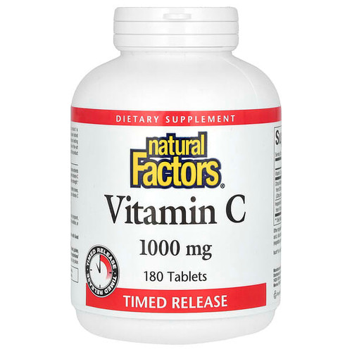 <img alt="Natural Factors, Vitamin C, Time Release, 1,000 mg, 180 Tablets" title="Natural Factors, Vitamin C, Time Release, 1,000 mg, 180 Tablets,068958013428"