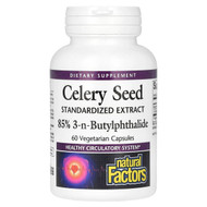 <img alt="Natural Factors, Celery Seed, Standardized Extract, 60 Vegetarian Capsules" title="Natural Factors, Celery Seed, Standardized Extract, 60 Vegetarian Capsules,068958045153"