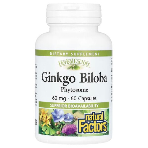 <img alt="Natural Factors, Ginkgo Biloba, Phytosome, 60 mg, 60 Capsules" title="Natural Factors, Ginkgo Biloba, Phytosome, 60 mg, 60 Capsules,068958048055"