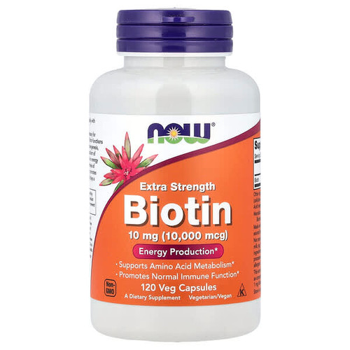 <img alt="NOW Foods, Biotin, 10 mg, 120 Veg Capsules" title="NOW Foods, Biotin, 10 mg, 120 Veg Capsules,733739004796"