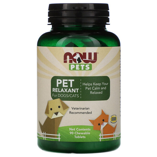 <img alt="Now Foods, Pets, Pet Relaxant For Dogs/Cats, 90 Chewable Tablets" title="Now Foods, Pets, Pet Relaxant For Dogs/Cats, 90 Chewable Tablets,733739043108"