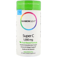 <img alt="Rainbow Light, Super C, 1,000 mg, 60 Tablets" title="Rainbow Light, Super C, 1,000 mg, 60 Tablets,021888103119"