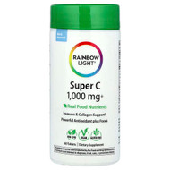 <img alt="Rainbow Light, Super C, 60 Tablets" title="Rainbow Light, Super C, 60 Tablets,021888103119"