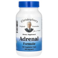 <img alt="Christophers Original Formulas, Adrenal Formula, 100 Vegetarian Caps" title="Christophers Original Formulas, Adrenal Formula, 100 Vegetarian Caps,084783891475"