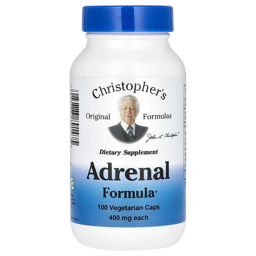 <img alt="Christophers Original Formulas, Adrenal Formula, 100 Vegetarian Caps" title="Christophers Original Formulas, Adrenal Formula, 100 Vegetarian Caps,084783891475"