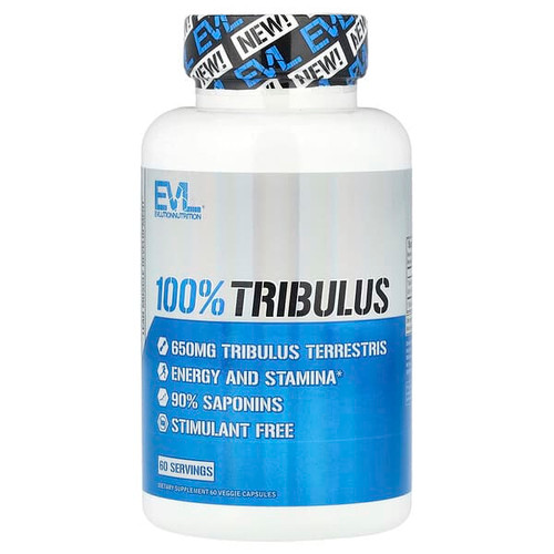 <img alt="EVLution Nutrition, 100% Tribulus, 650 mg, 60 Veggie Capsules" title="EVLution Nutrition, 100% Tribulus, 650 mg, 60 Veggie Capsules,818901022539"