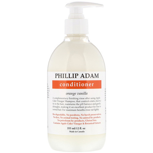 <img alt="Phillip Adam, Conditioner, Orange Vanilla, 12 fl oz (355 ml)" title="Phillip Adam, Conditioner, Orange Vanilla, 12 fl oz (355 ml),850402000241"