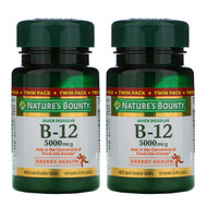 <img alt="Natures Bounty, B-12, Twin Pack, Naturally Cherry Flavor, 5000 mcg, 40 Quick Dissolve Tablets Each" title="Natures Bounty, B-12, Twin Pack, Naturally Cherry Flavor, 5000 mcg, 40 Quick Dissolve Tablets Each,074312793431"
