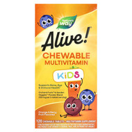 <img alt="Natures Way, Alive Kids, Chewable Multivitamin, Ages 2+, Orange & Berry Fruit, 120 Chewable Tablets" title="Natures Way, Alive Kids, Chewable Multivitamin, Ages 2+, Orange & Berry Fruit, 120 Chewable Tablets,033674157862"