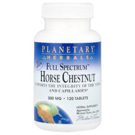 <img alt="Planetary Herbals, Full Spectrum Horse Chestnut, 120 Tablets" title="Planetary Herbals, Full Spectrum Horse Chestnut, 120 Tablets,021078103912"