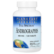 <img alt="Planetary Herbals, Full Spectrum Andrographis, 400 mg, 120 Tablets" title="Planetary Herbals, Full Spectrum Andrographis, 400 mg, 120 Tablets,021078104889"