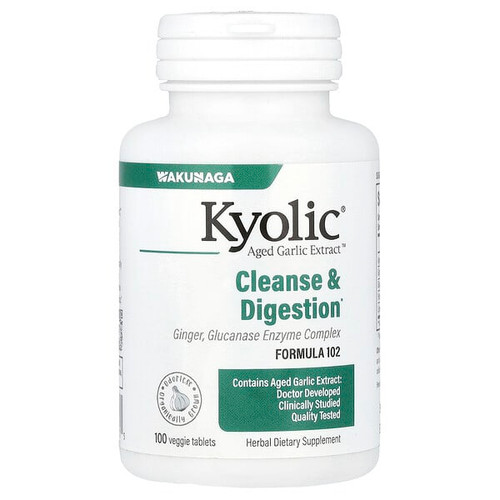 <img alt="Kyolic, Aged Garlic Extract, Cleanse & Digestion, Formula 102, 100 Veggie Tablets" title="Kyolic, Aged Garlic Extract, Cleanse & Digestion, Formula 102, 100 Veggie Tablets,023542102315"