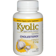 <img alt="Kyolic, Aged Garlic Extract with Lecithin, Cholesterol Formula 104, 100 Capsules" title="Kyolic, Aged Garlic Extract with Lecithin, Cholesterol Formula 104, 100 Capsules,023542104418"