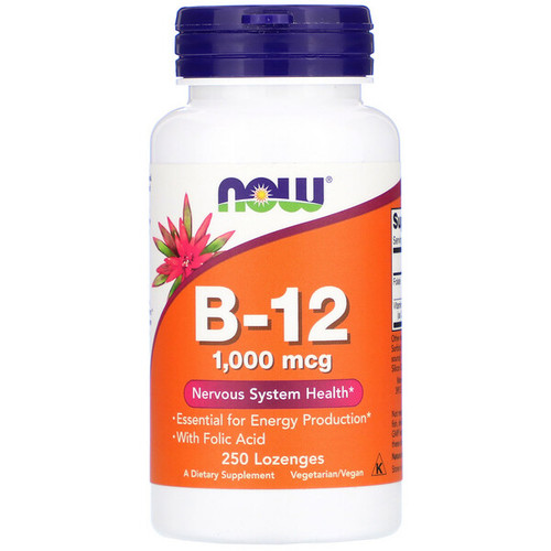 <img alt="Now Foods, B-12, 1,000 mcg, 250 Lozenges" title="Now Foods, B-12, 1,000 mcg, 250 Lozenges,733739004680"