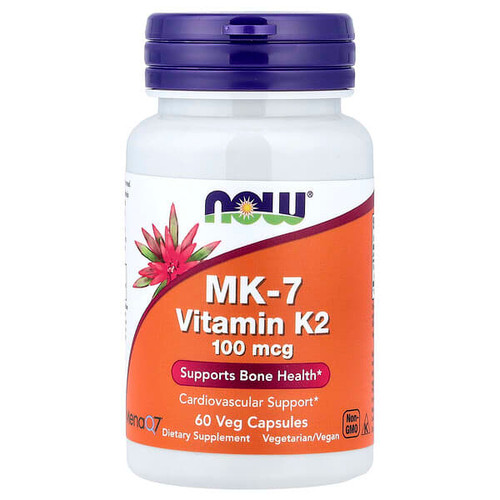 <img alt="NOW Foods, MK-7 Vitamin K-2, 100 mcg, 60 Veg Capsules" title="NOW Foods, MK-7 Vitamin K-2, 100 mcg, 60 Veg Capsules,733739009920"