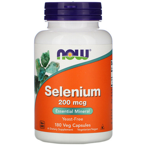 <img alt="Now Foods, Selenium, 200 mcg, 180 Veggie Caps" title="Now Foods, Selenium, 200 mcg, 180 Veggie Caps,733739014863"