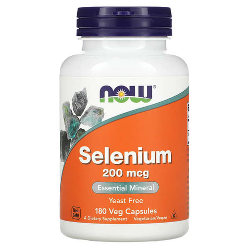 <img alt="NOW Foods, Selenium, 200 mcg, 180 Veg Capsules" title="NOW Foods, Selenium, 200 mcg, 180 Veg Capsules,733739014863"