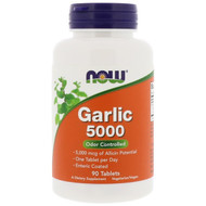 <img alt="Now Foods, Garlic 5000, 90 Tablets" title="Now Foods, Garlic 5000, 90 Tablets,733739018144"