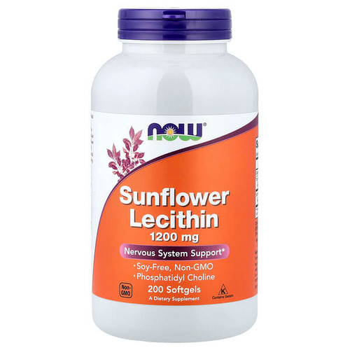 <img alt="NOW Foods, Sunflower Lecithin, 200 Softgels (1.2 g per Softgel)" title="NOW Foods, Sunflower Lecithin, 200 Softgels (1.2 g per Softgel),733739023131"