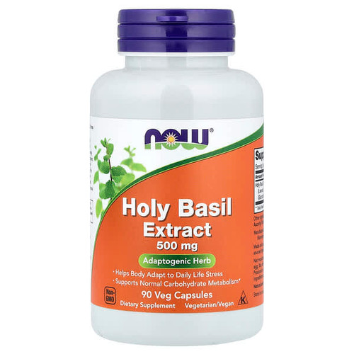 <img alt="NOW Foods, Holy Basil Extract, 500 mg, 90 Veg Capsules" title="NOW Foods, Holy Basil Extract, 500 mg, 90 Veg Capsules,733739031242"