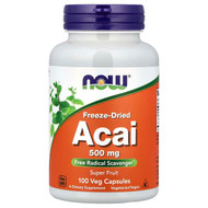 <img alt="NOW Foods, Acai, Freeze-Dried, 100 Veg Capsules (500 mg per Capsule)" title="NOW Foods, Acai, Freeze-Dried, 100 Veg Capsules (500 mg per Capsule),733739033550"