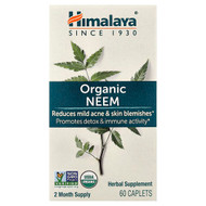 <img alt="Himalaya, Organic Neem, 60 Caplets" title="Himalaya, Organic Neem, 60 Caplets,605069415019"