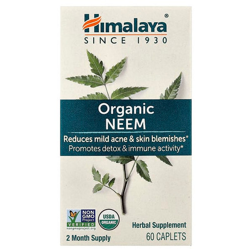 <img alt="Himalaya, Organic Neem, 60 Caplets" title="Himalaya, Organic Neem, 60 Caplets,605069415019"
