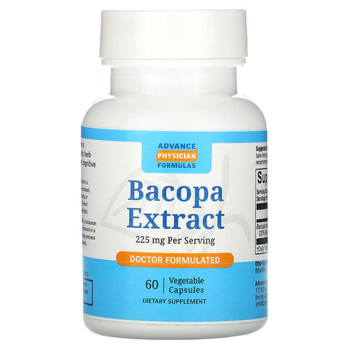 <img alt="Advance Physician Formulas, Bacopa Extract, 225 mg, 60 Capsules" title="Advance Physician Formulas, Bacopa Extract, 225 mg, 60 Capsules,896996000045"