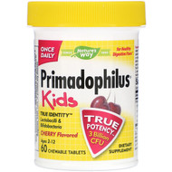 <img alt="Natures Way, Primadophilus Kids, Cherry, 60 Chewable Tablets" title="Natures Way, Primadophilus Kids, Cherry, 60 Chewable Tablets,033674110355"