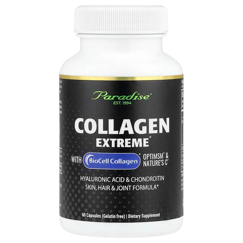 <img alt="Paradise Herbs, Collagen Extreme with BioCell Collagen, OptiMSM & Natures C, 60 Capsules" title="Paradise Herbs, Collagen Extreme with BioCell Collagen, OptiMSM & Natures C, 60 Capsules,601944778644"