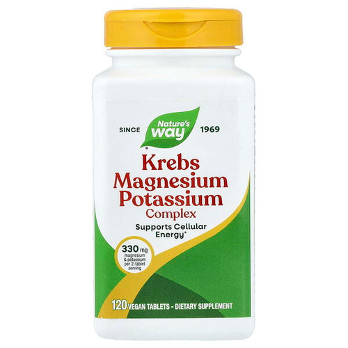 <img alt="Natures Way, Krebs Magnesium Potassium Complex, 120 Vegan Tablets" title="Natures Way, Krebs Magnesium Potassium Complex, 120 Vegan Tablets,763948077663"