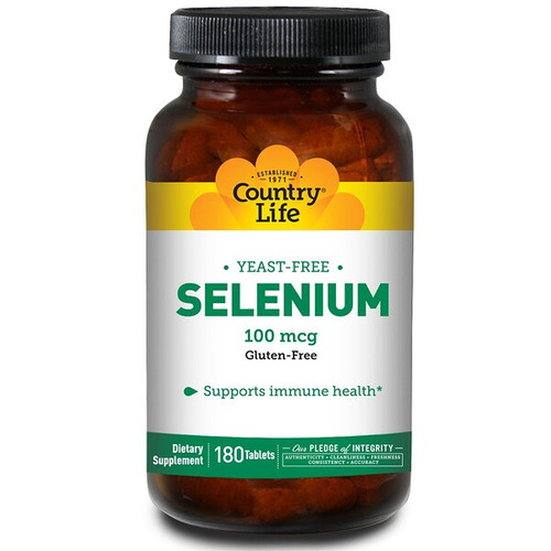 <img alt="Country Life, Selenium, 100 mcg, 180 Tablets" title="Country Life, Selenium, 100 mcg, 180 Tablets,015794028765"