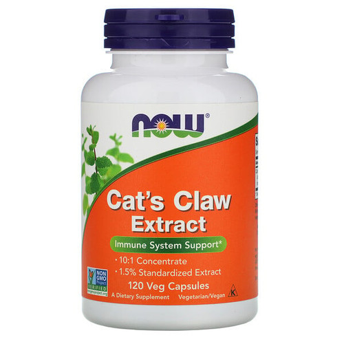 <img alt="Now Foods, Cats Claw Extract, 120 Veg Capsules" title="Now Foods, Cats Claw Extract, 120 Veg Capsules,733739046284"