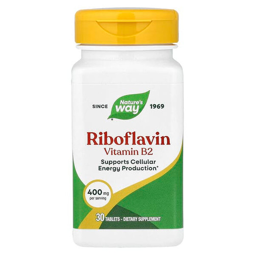 <img alt="Natures Way, Riboflavin Vitamin B2, 400 mg, 30 Tablets" title="Natures Way, Riboflavin Vitamin B2, 400 mg, 30 Tablets,763948168439"