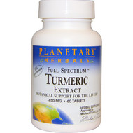 <img alt="Planetary Herbals, Full Spectrum Turmeric Extract, 450 mg, 60 Tablets" title="Planetary Herbals, Full Spectrum Turmeric Extract, 450 mg, 60 Tablets,021078103981"