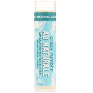 3 PACK OF Crazy Rumors, Lip Balm with Shea Butter, Au Naturale, 0.15 oz (4.4 ml)