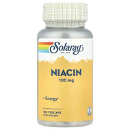 <img alt="Solaray, Niacin, 100 mg, 100 VegCaps" title="Solaray, Niacin, 100 mg, 100 VegCaps,076280043594"