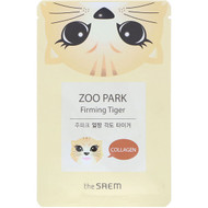 3 PACK OF The Saem, Zoo Park, Firming Tiger Mask, 1 Mask, 0.84 fl oz (25 ml)